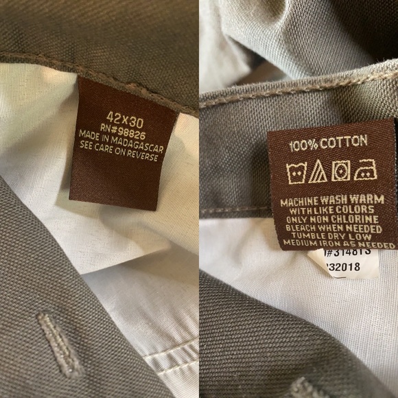 Schmidt; Green Khaki; Cargo Pants; Jeans; 42/30 - Picture 9 of 9